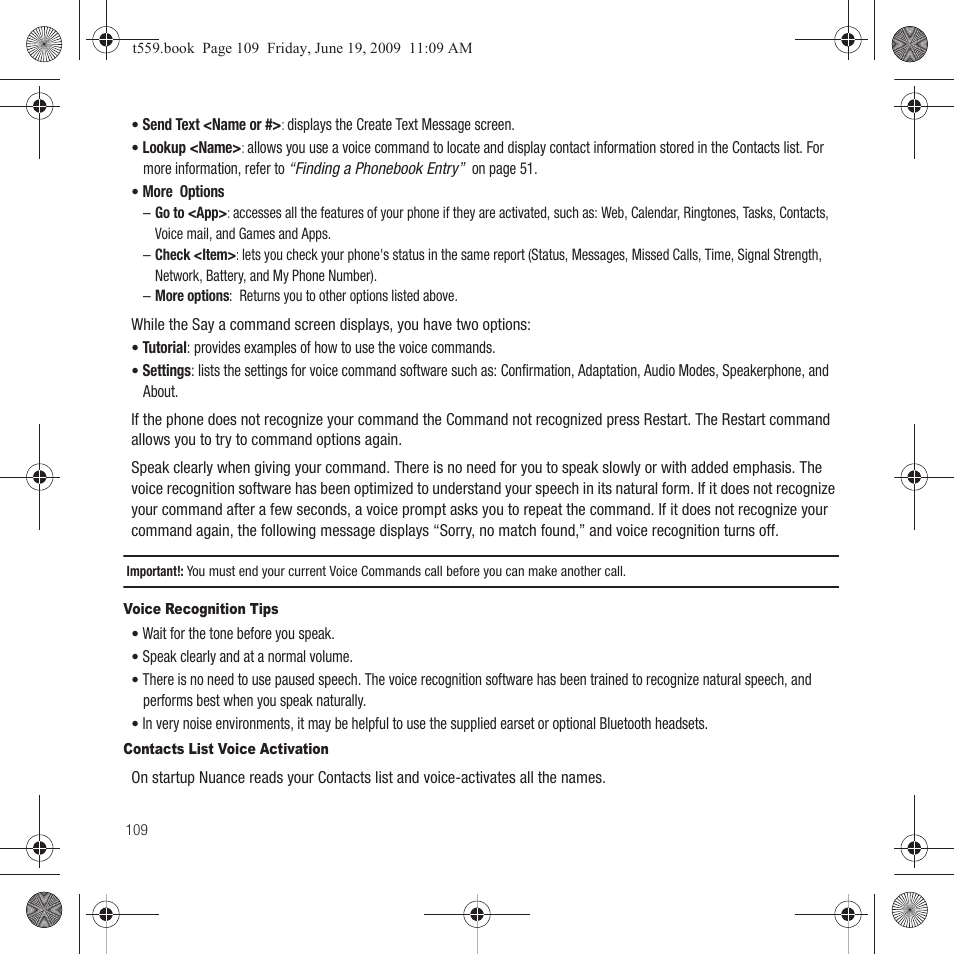 Samsung Comeback GH68-22878A User Manual | Page 112 / 158