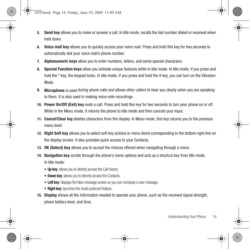 Samsung Comeback GH68-22878A User Manual | Page 17 / 158