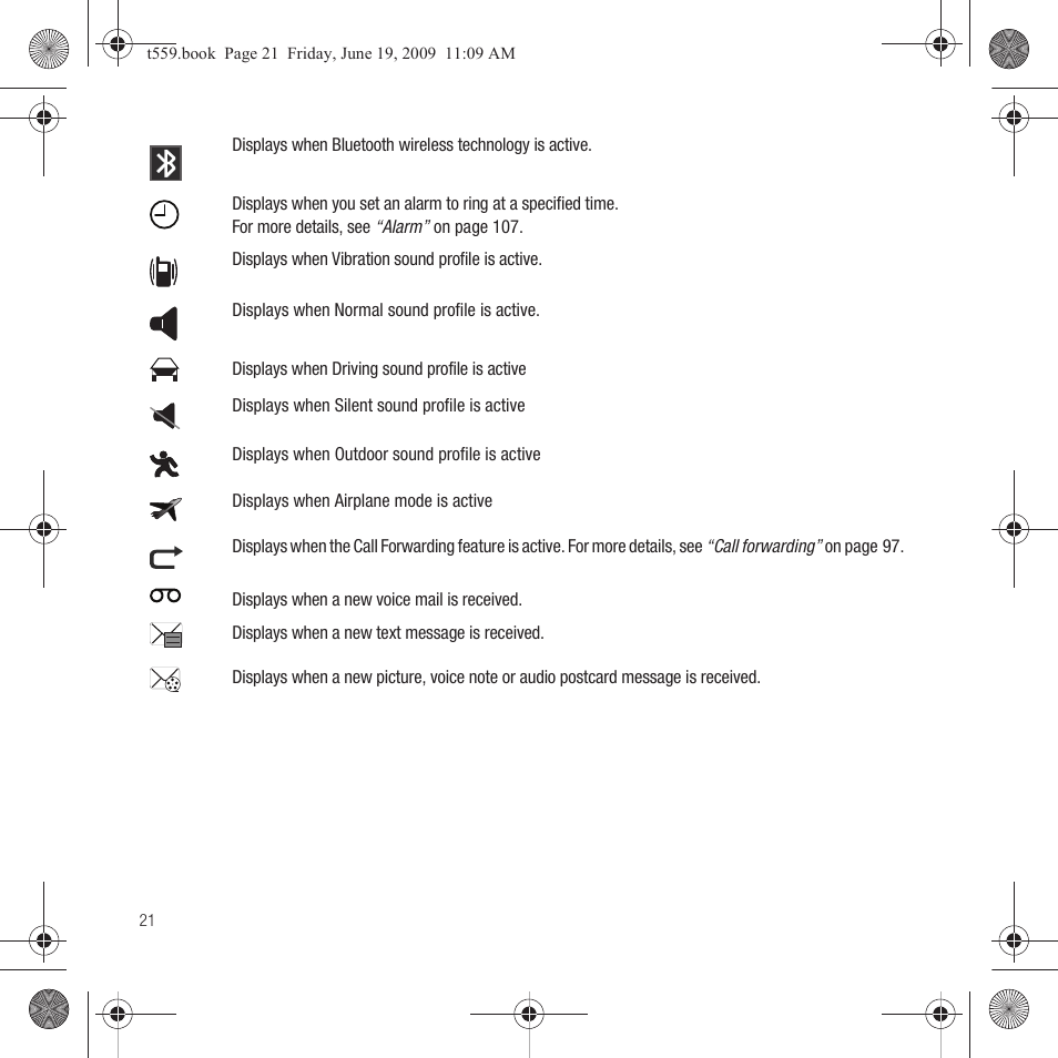 Samsung Comeback GH68-22878A User Manual | Page 24 / 158