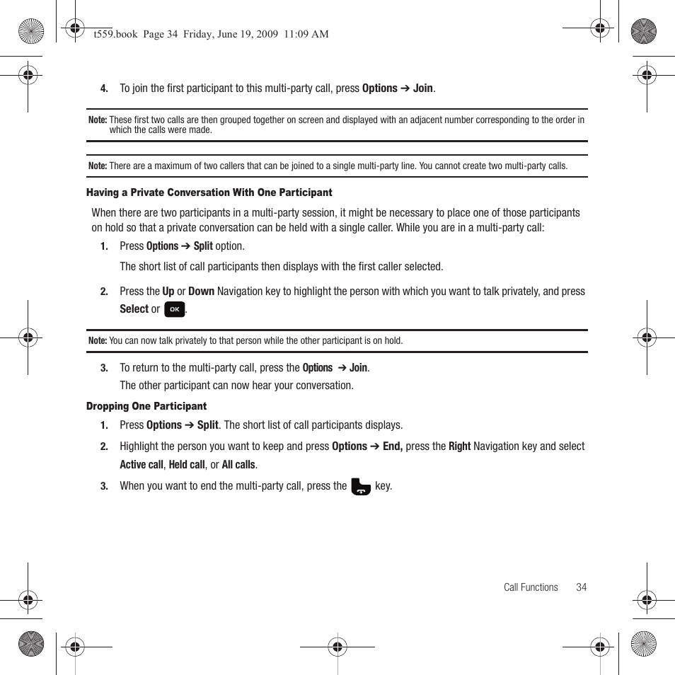 Samsung Comeback GH68-22878A User Manual | Page 37 / 158