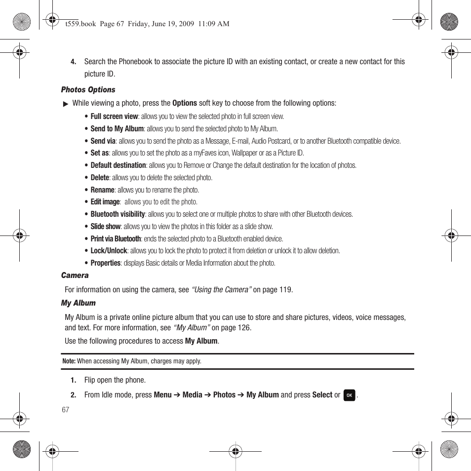 Samsung Comeback GH68-22878A User Manual | Page 70 / 158