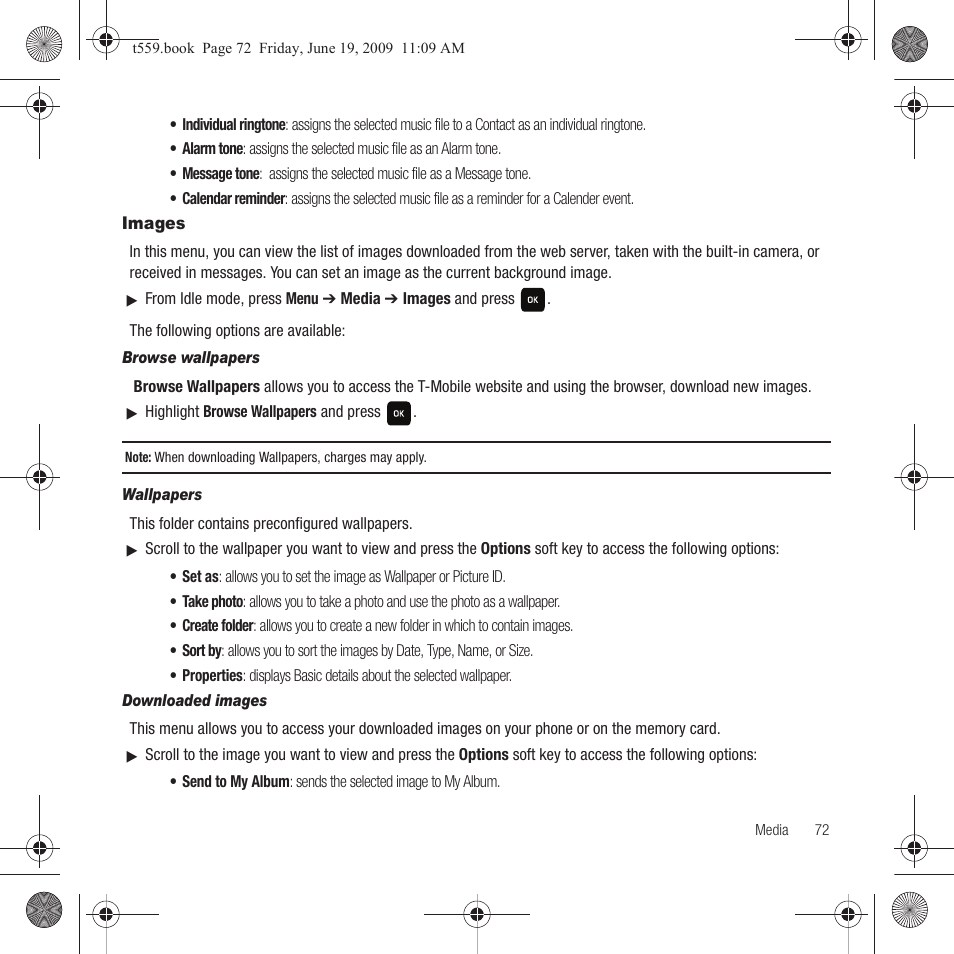 Images | Samsung Comeback GH68-22878A User Manual | Page 75 / 158