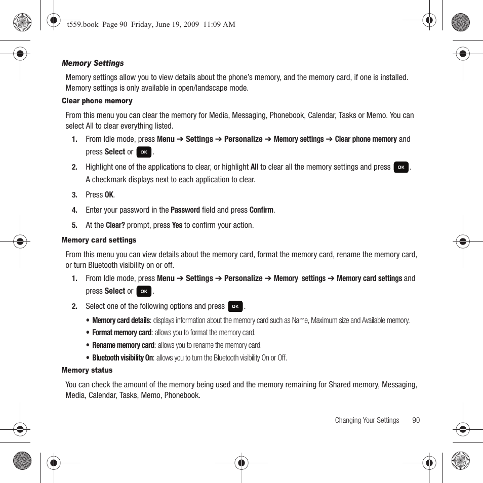 Samsung Comeback GH68-22878A User Manual | Page 93 / 158