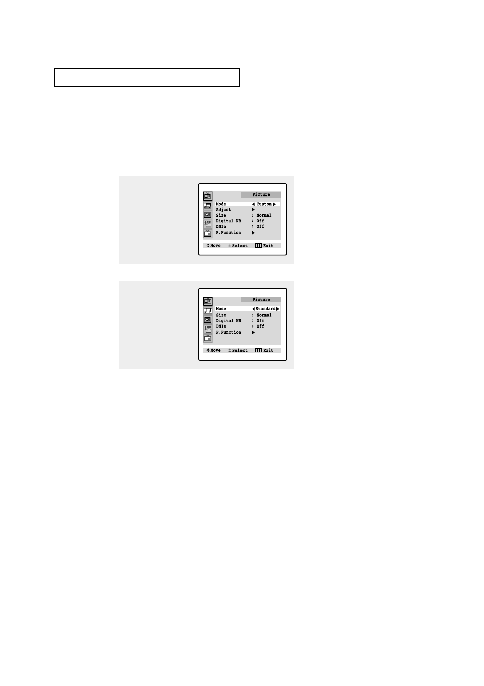 Using automatic picture settings | Samsung CL29Z7H User Manual | Page 34 / 65