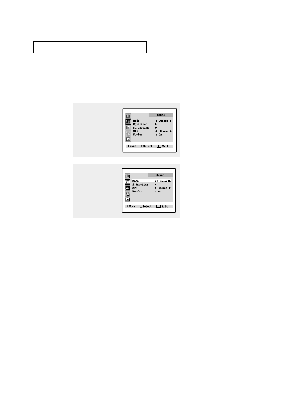 Using automatic sound settings | Samsung CL29Z7H User Manual | Page 36 / 65
