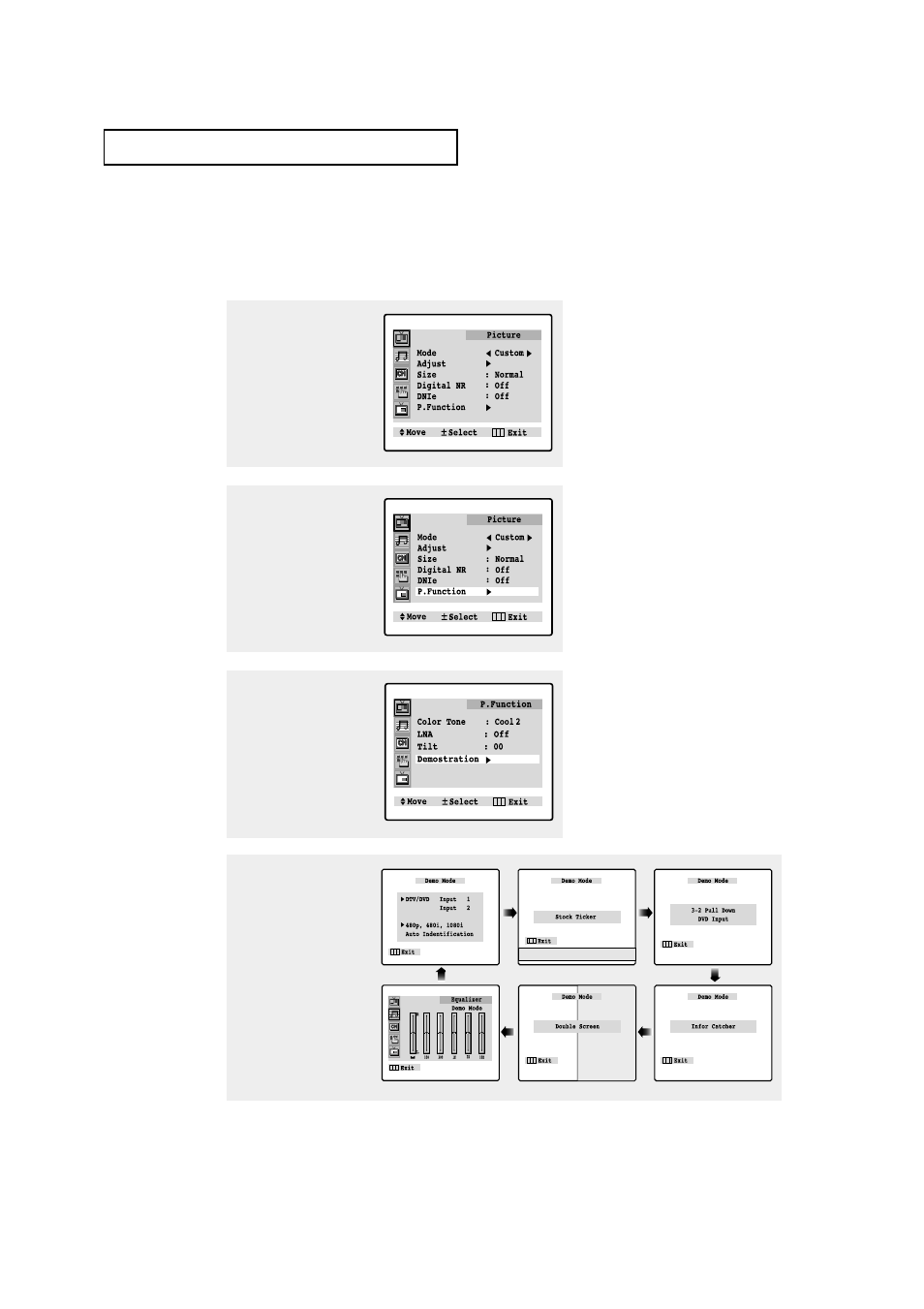 Viewing the demonstration | Samsung CL29Z7H User Manual | Page 60 / 65
