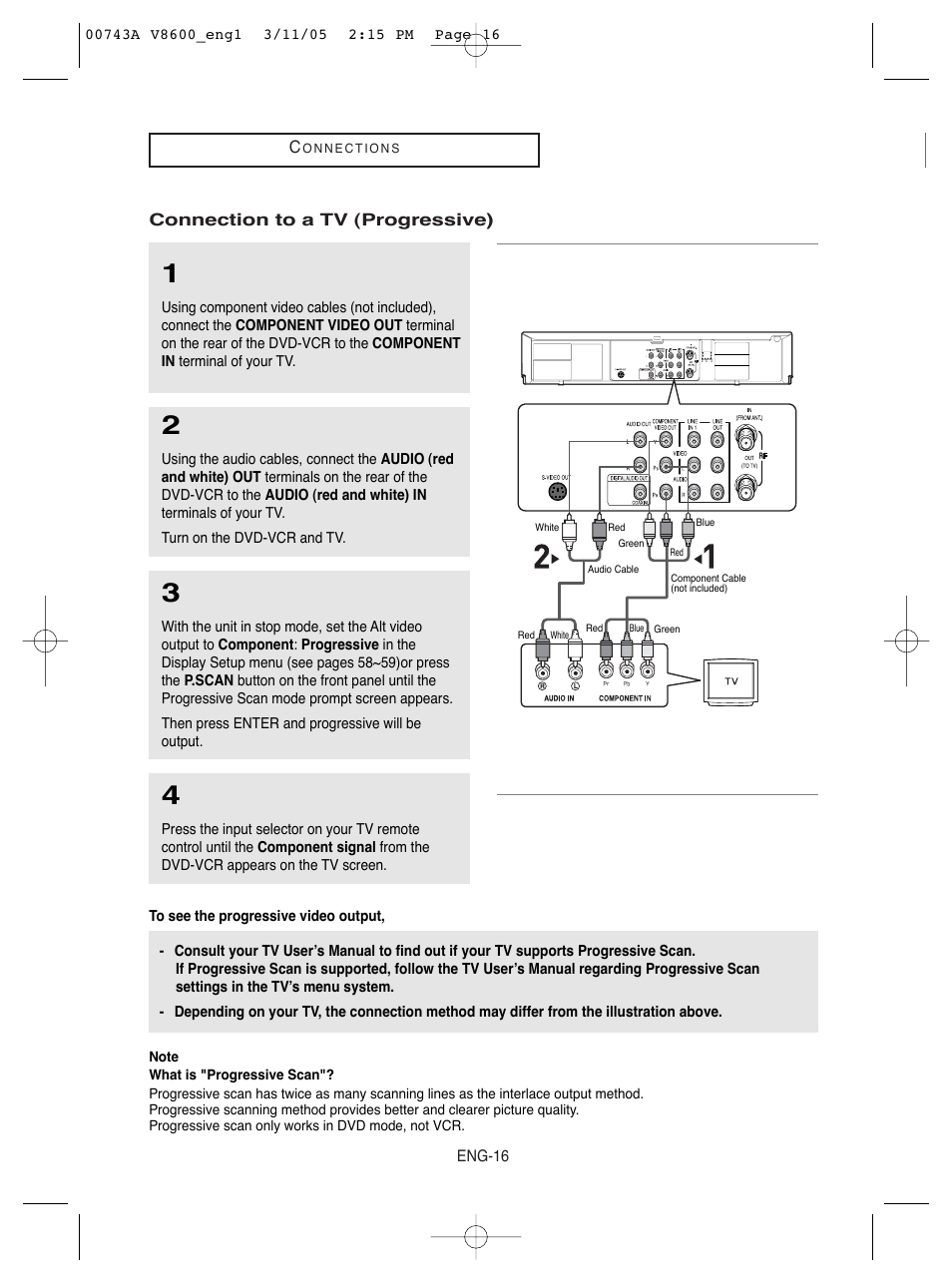 Samsung DVD-V8600 User Manual | Page 16 / 87