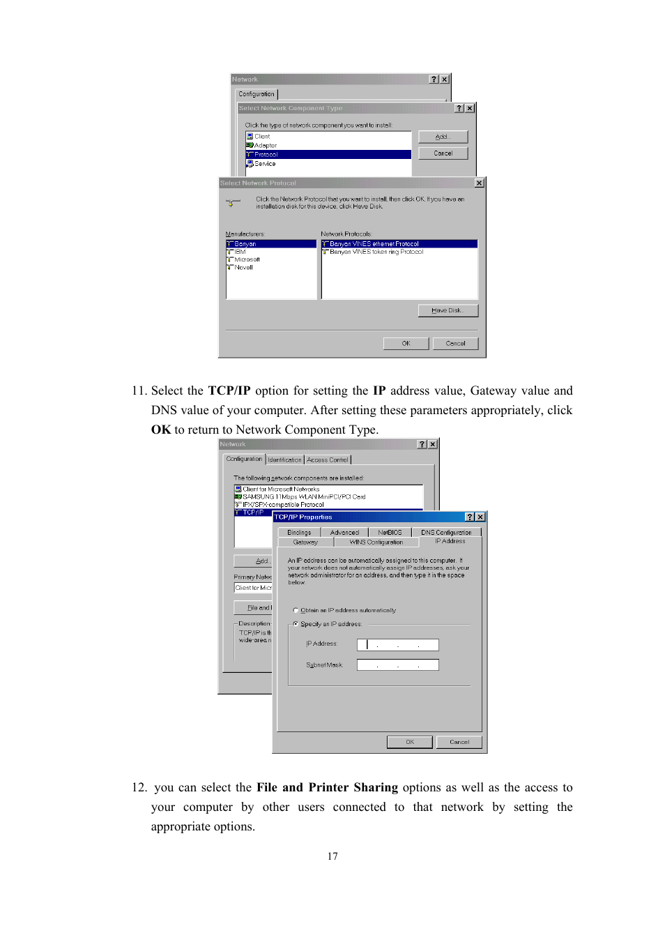 Samsung SWL-2210M User Manual | Page 17 / 67