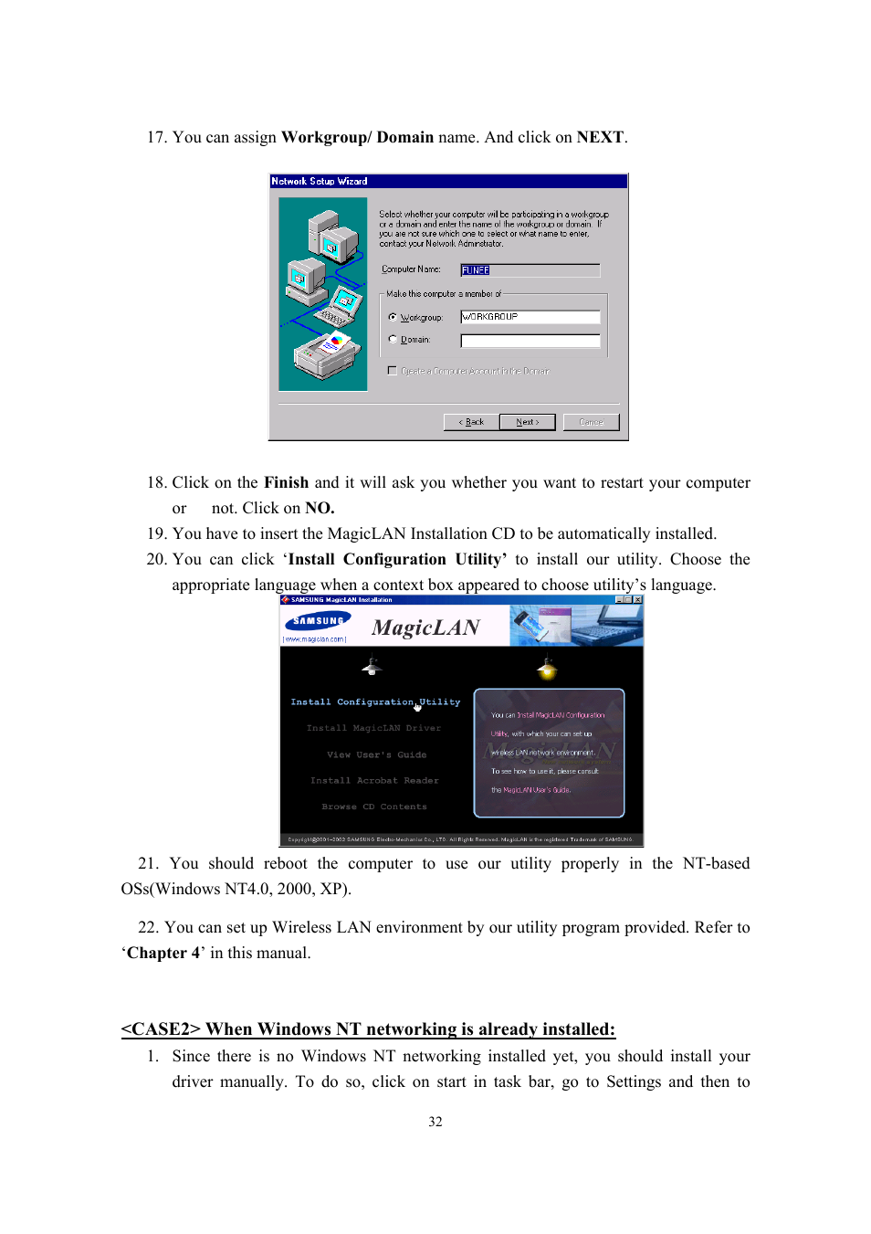 Samsung SWL-2210M User Manual | Page 32 / 67