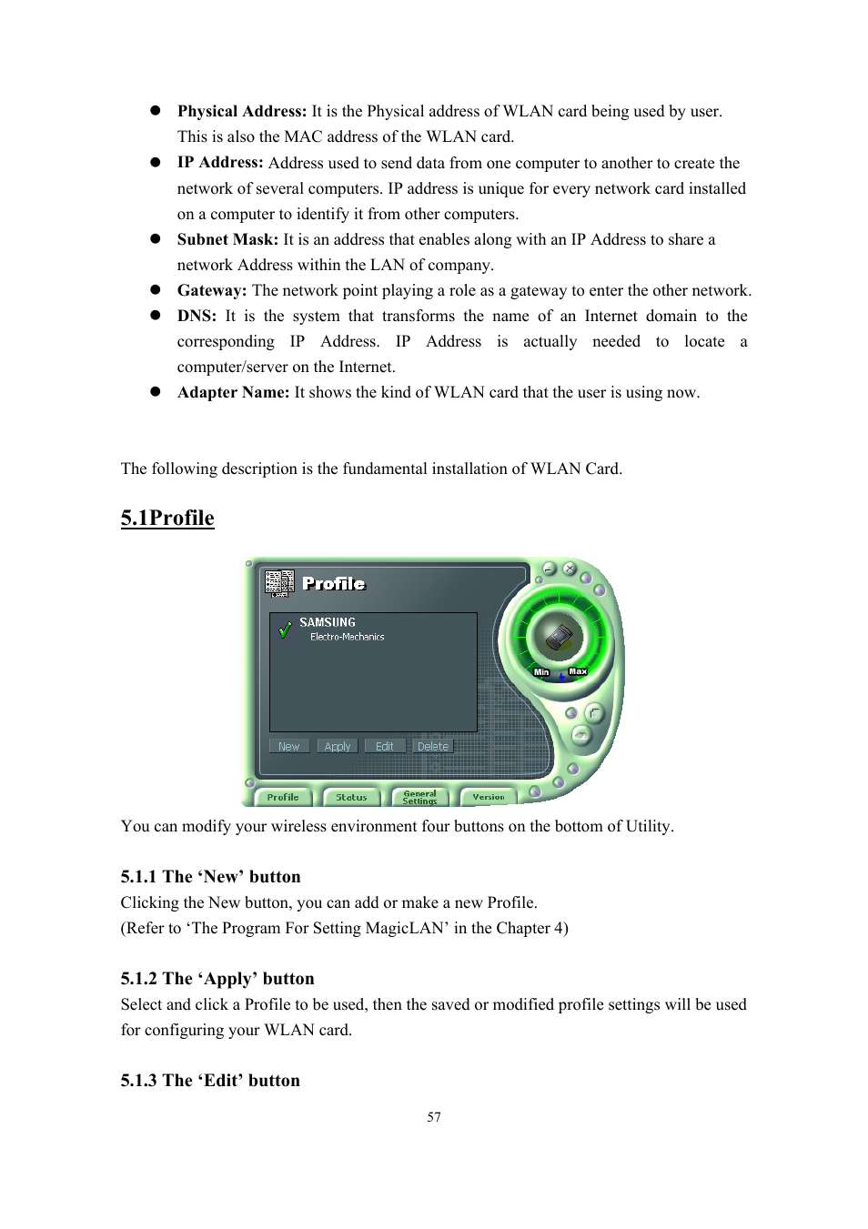 1profile | Samsung SWL-2210M User Manual | Page 57 / 67