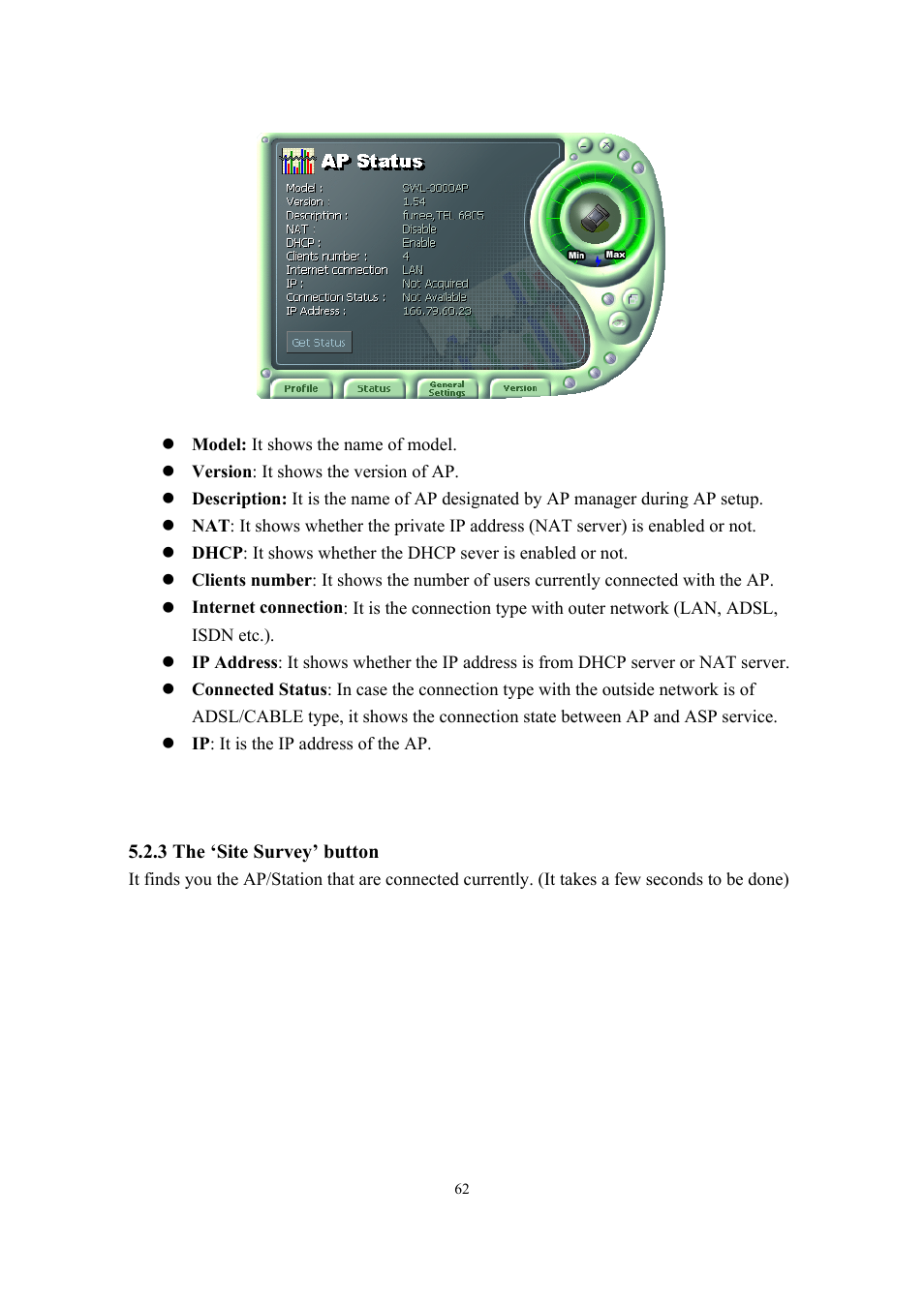 Samsung SWL-2210M User Manual | Page 62 / 67