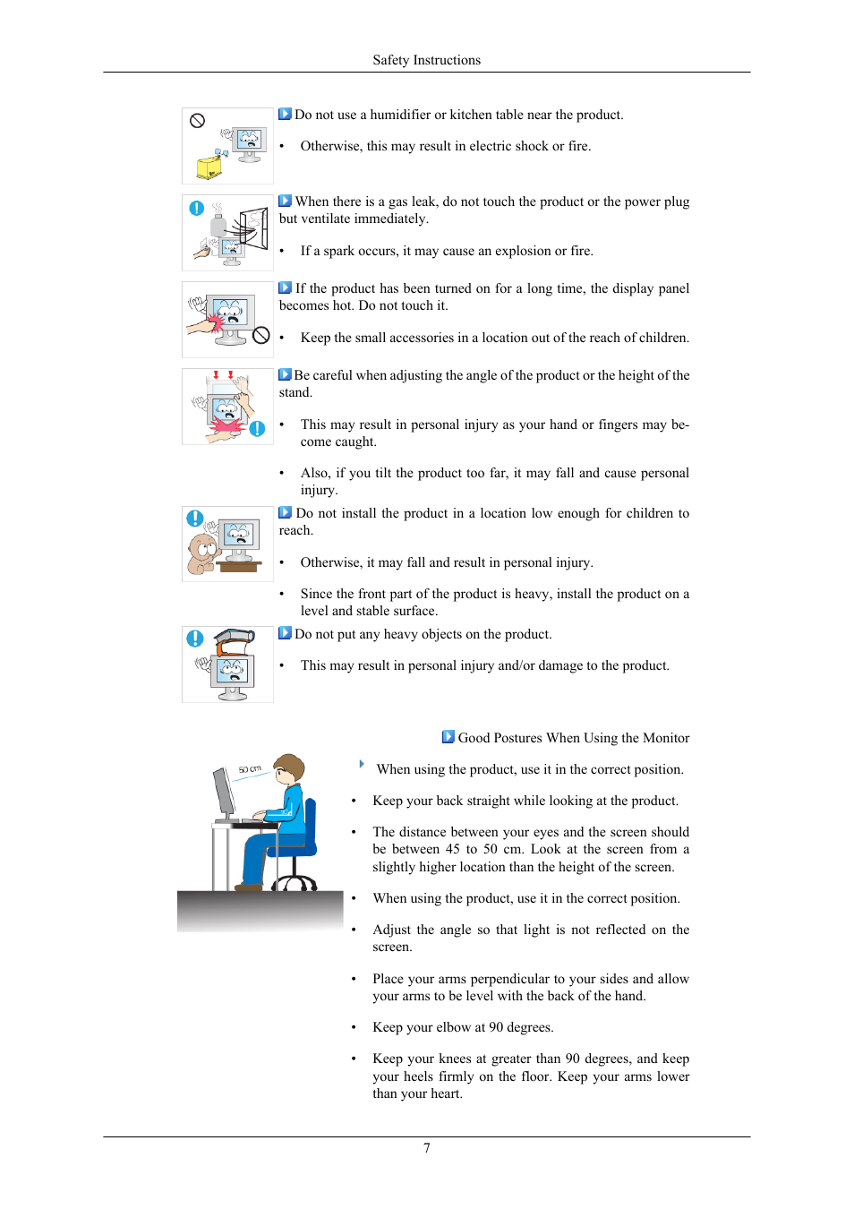 Samsung 2443BWX User Manual | Page 8 / 74