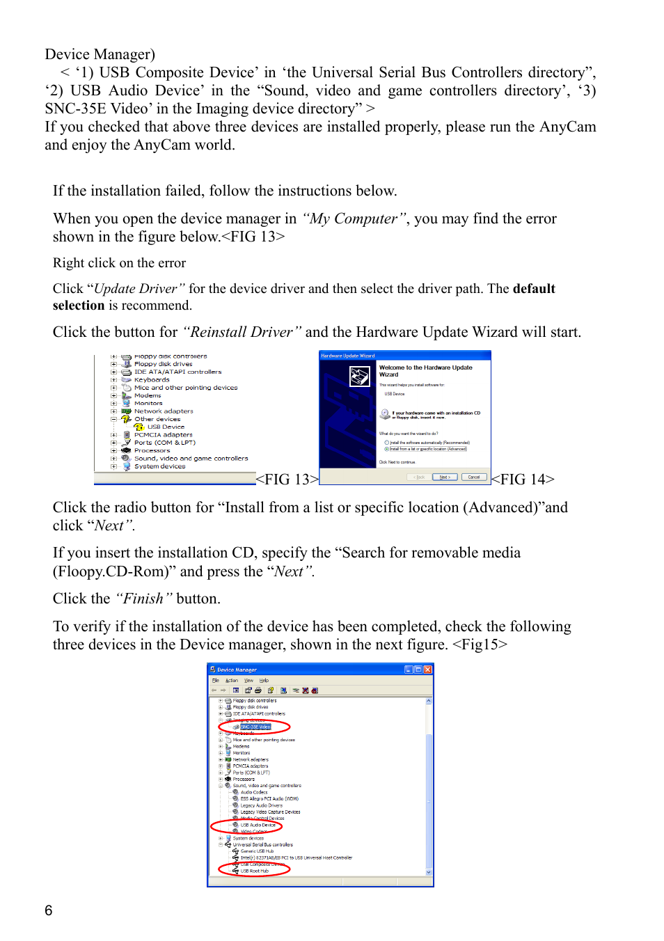 Samsung ANYCAM SNC-35E User Manual | Page 6 / 9