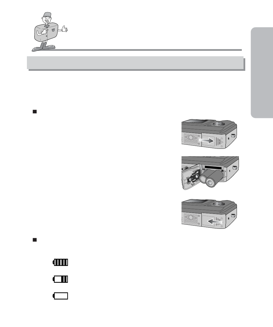 Ready, Preparation, Connecting to power | Samsung Digimax 201 User Manual | Page 25 / 120