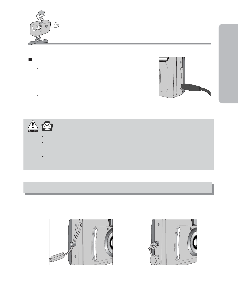 Ready preparation, Danger/ notice | Samsung Digimax 201 User Manual | Page 27 / 120