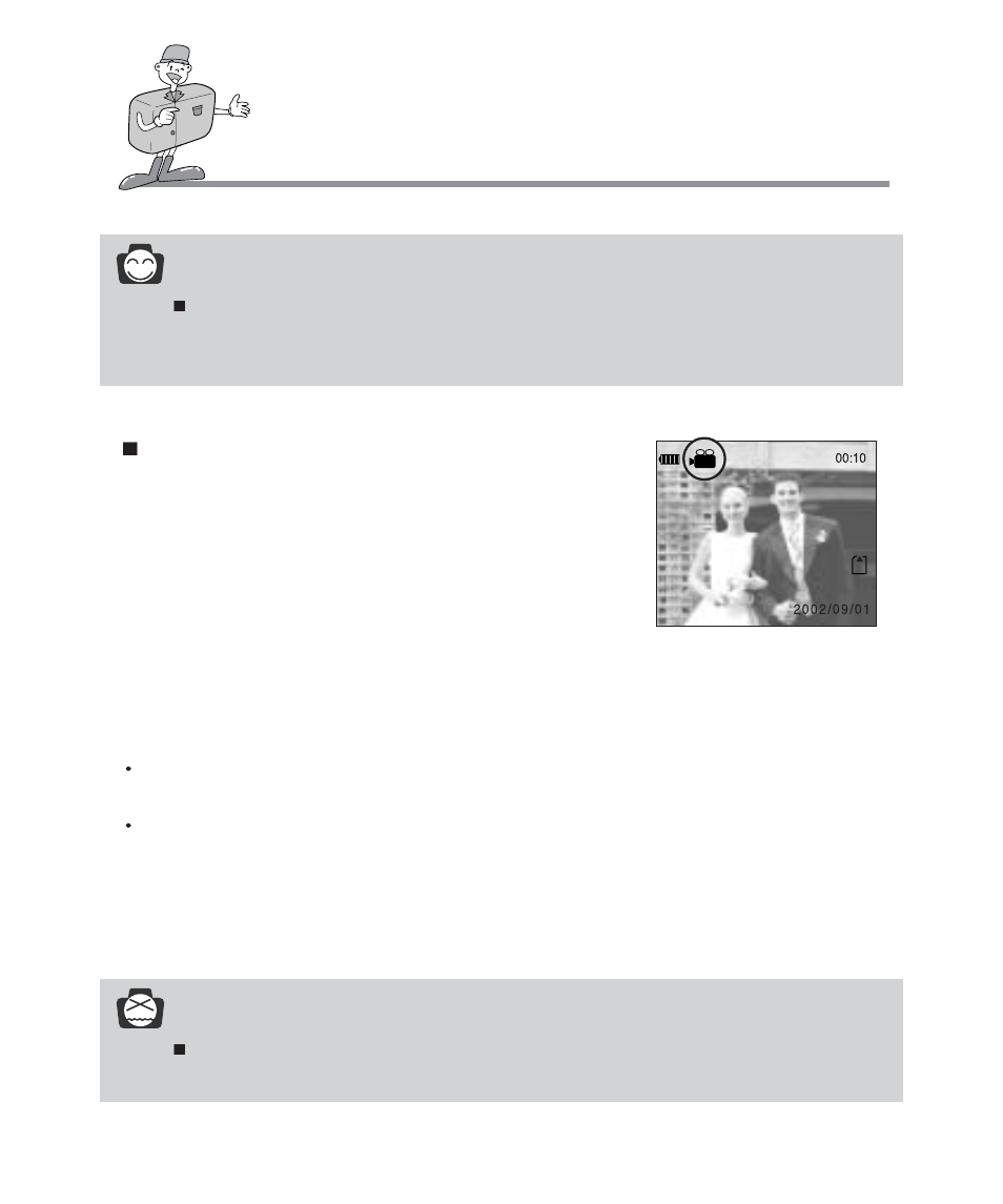 Recording mode, Information, Notice | Samsung Digimax 201 User Manual | Page 34 / 120