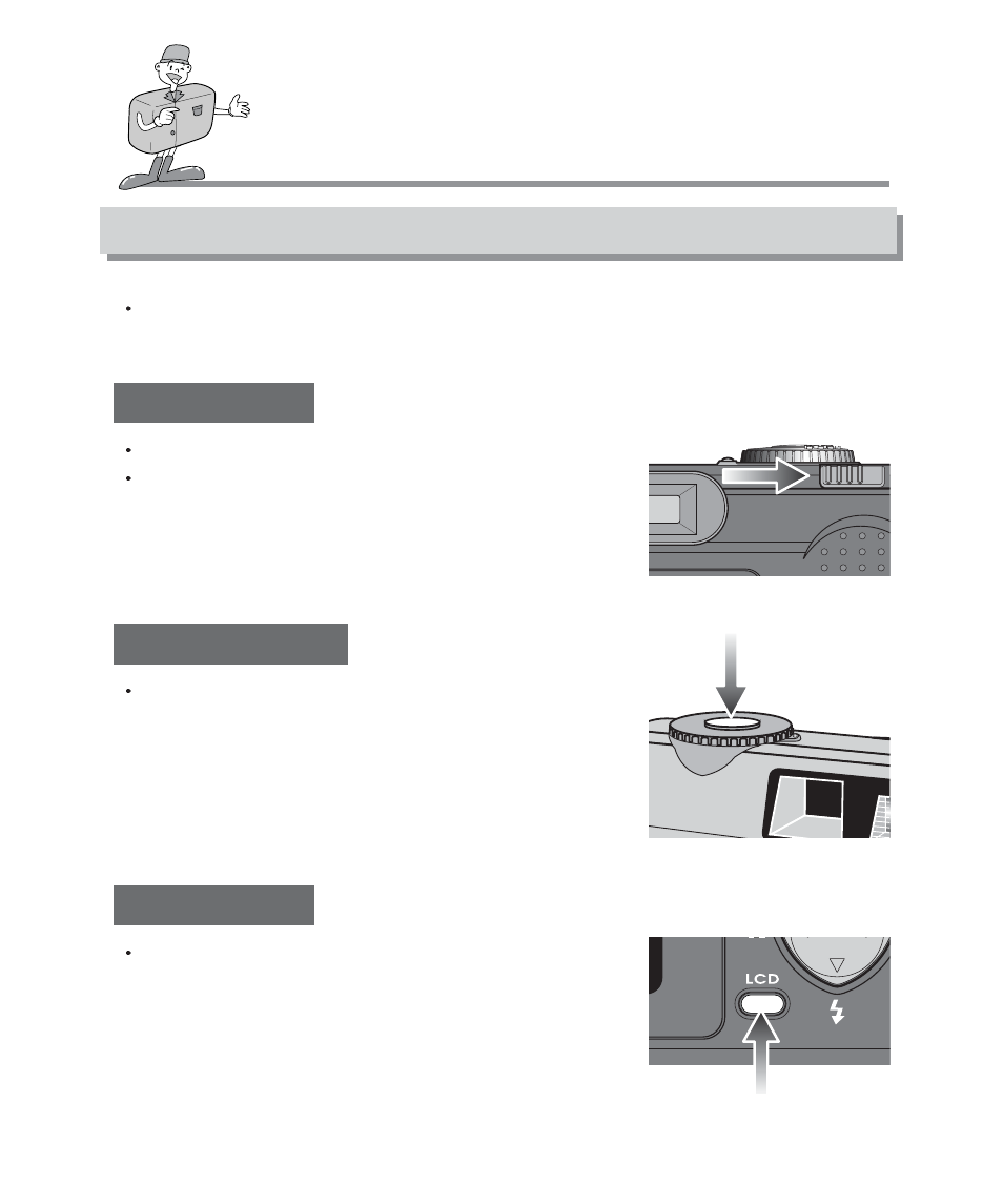 Recording mode, Using the camera button to adjust the camera | Samsung Digimax 201 User Manual | Page 36 / 120