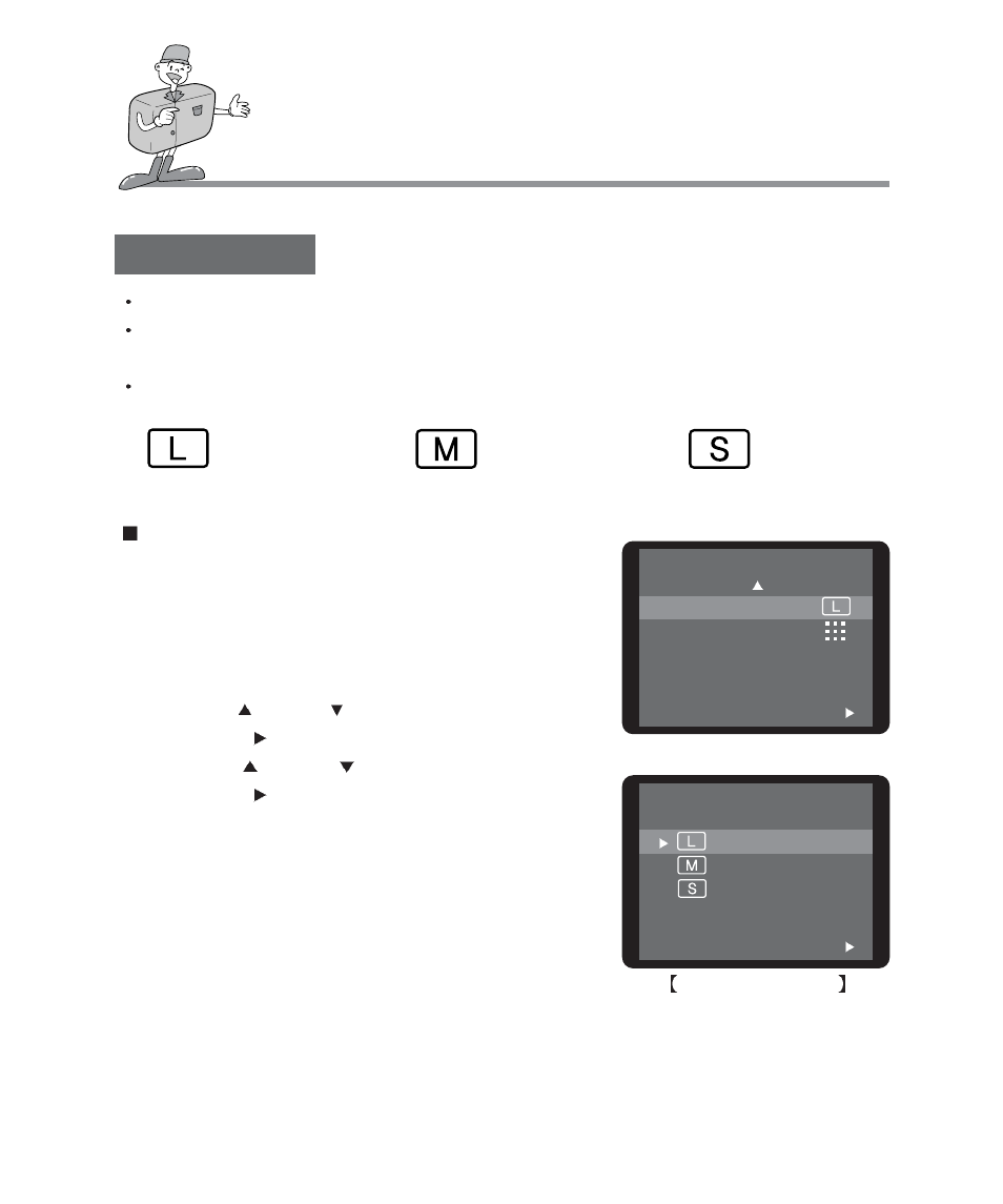 Recording mode, Image size, Selecting the image size | Samsung Digimax 201 User Manual | Page 46 / 120