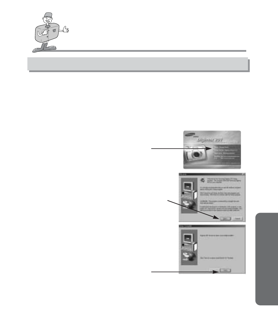 Softw are, Software manual, Setting up the usb driver for windows 98se | Samsung Digimax 201 User Manual | Page 87 / 120