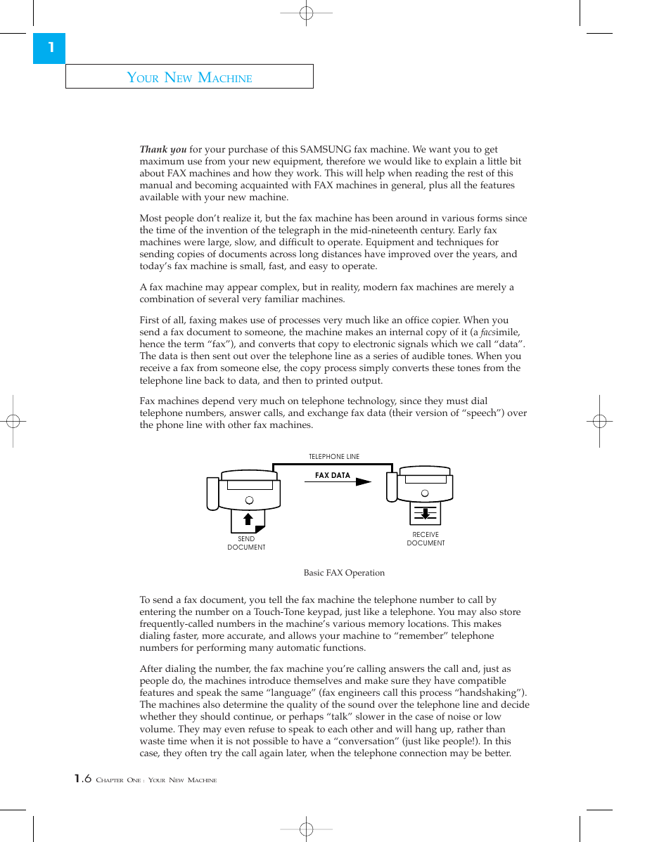 Fax theory | Samsung SF 110T User Manual | Page 16 / 90