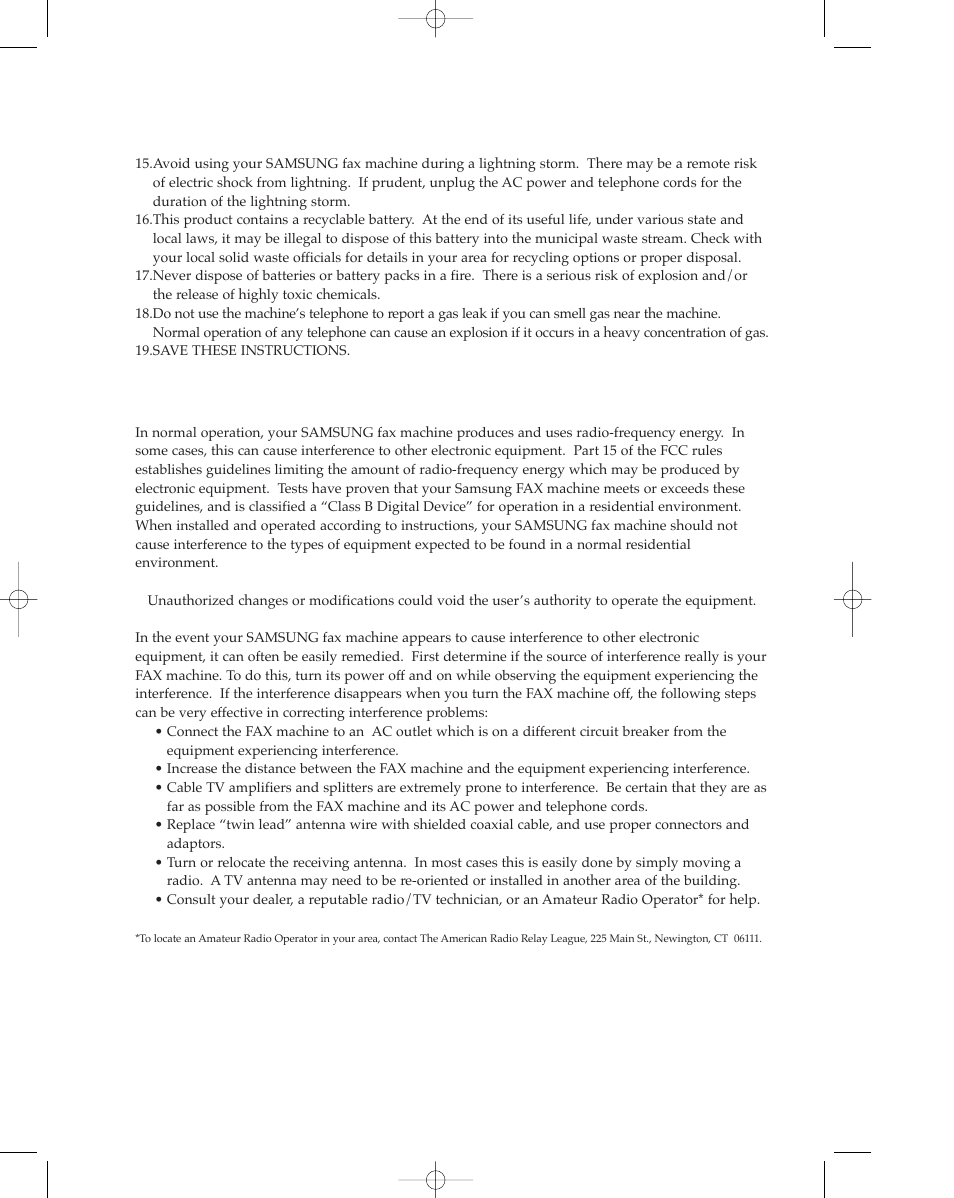 Samsung SF 110T User Manual | Page 4 / 90