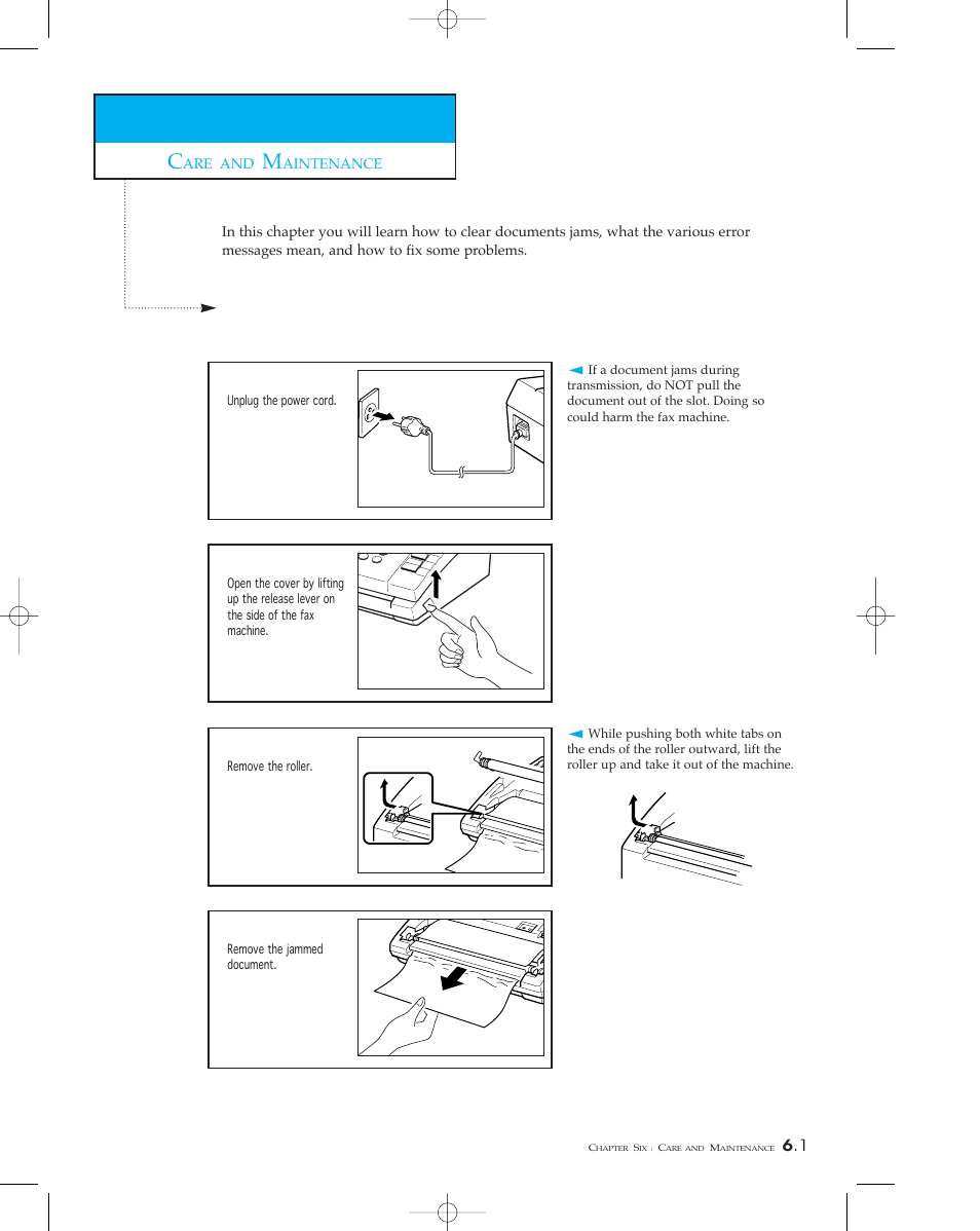 Clearing document jams | Samsung SF 110T User Manual | Page 80 / 90