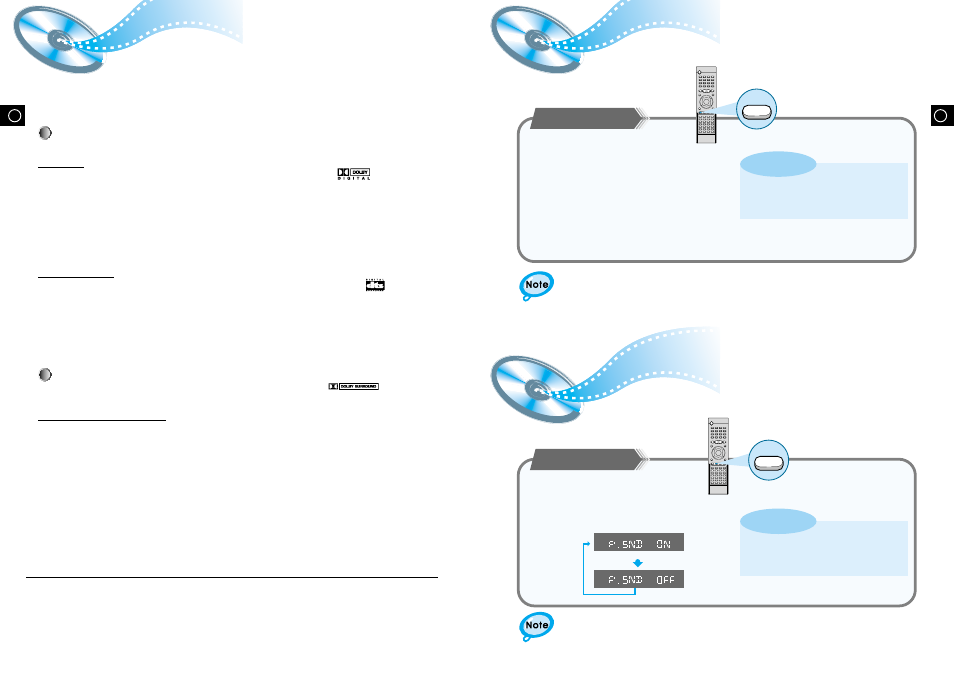 Creating realistic sound fields, Dsp/eq function, Power sound function | Samsung HT-DL80D User Manual | Page 19 / 25