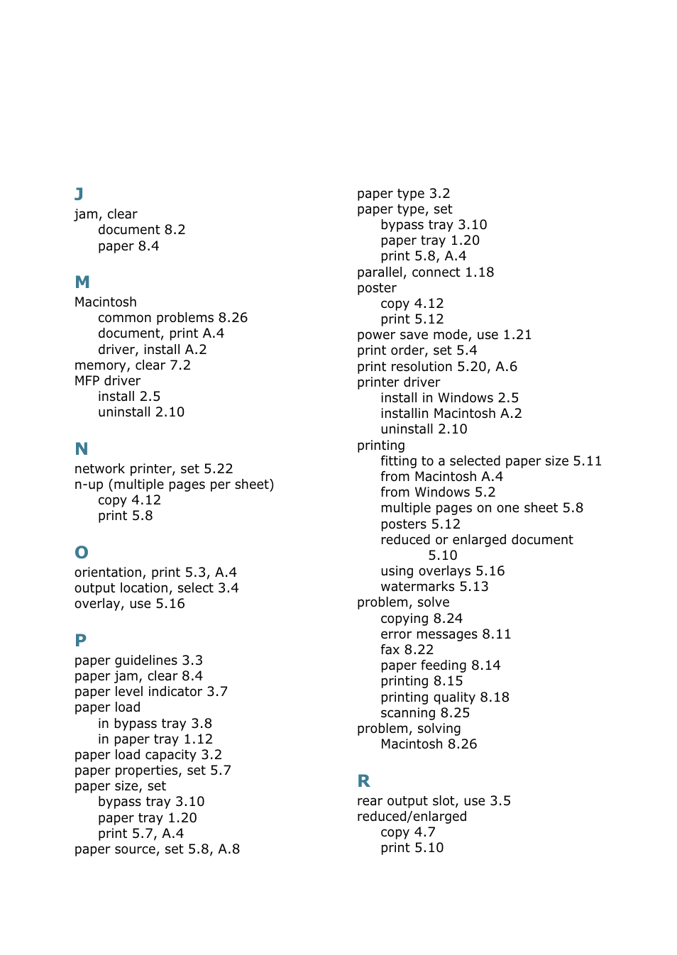 Samsung SCX-4216F User Manual | Page 164 / 225