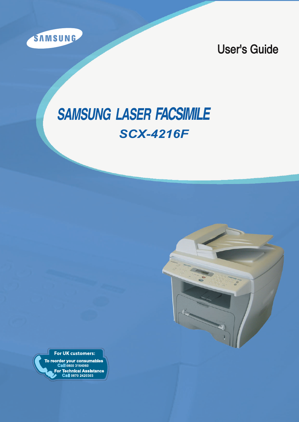 Scx-4216f (fax user's guide) | Samsung SCX-4216F User Manual | Page 166 / 225