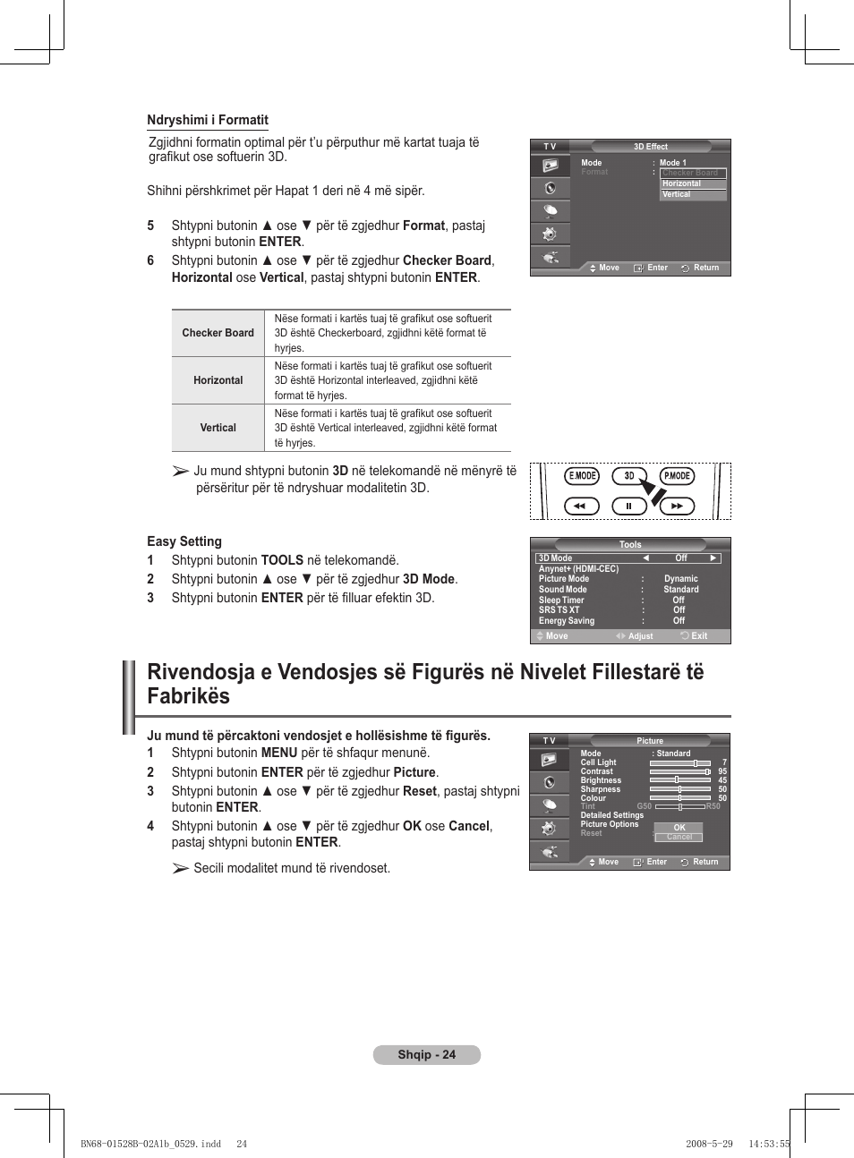 Secili modalitet mund të rivendoset | Samsung BN68-01528B-02 User Manual | Page 366 / 427