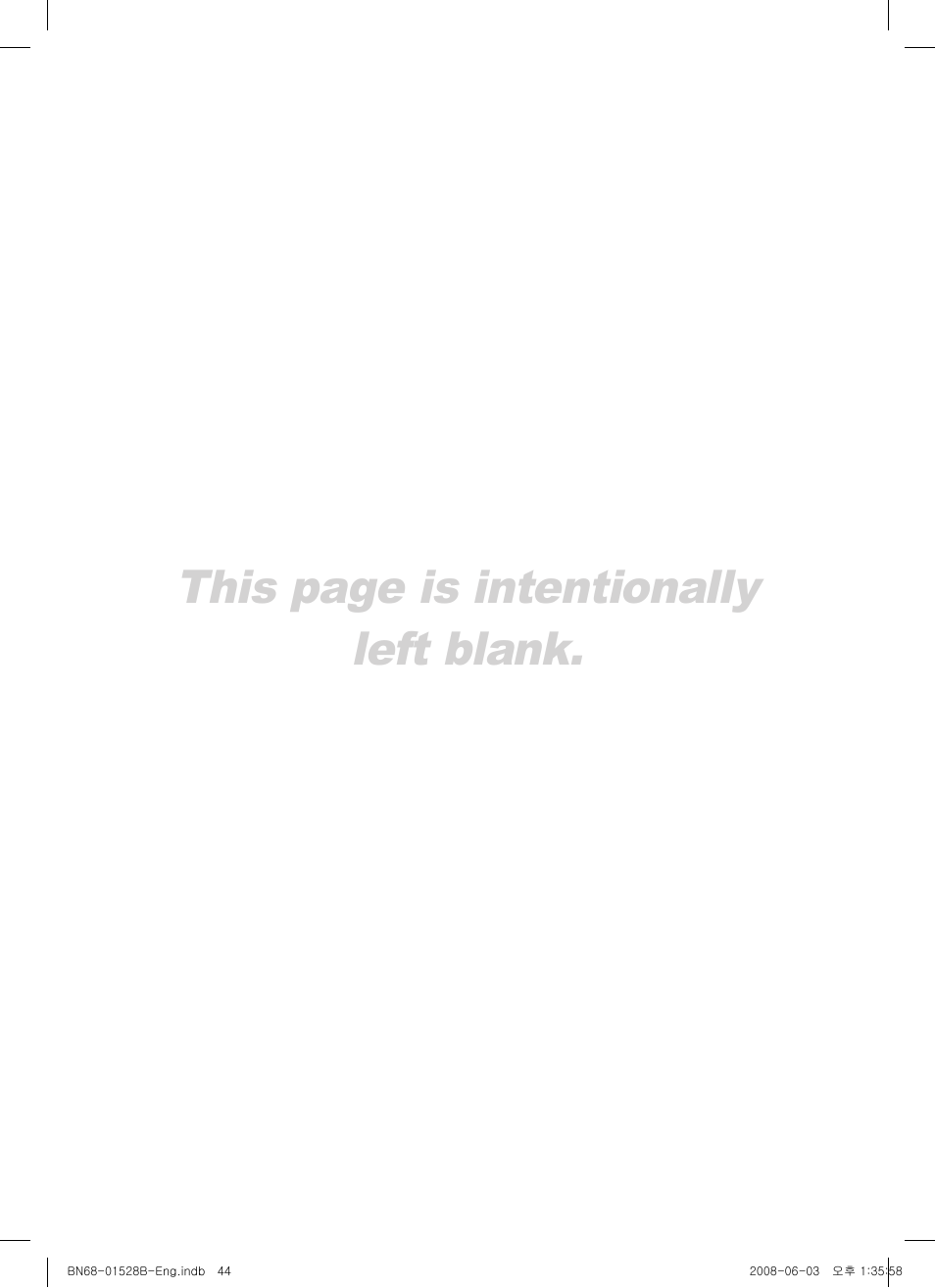 This page is intentionally left blank | Samsung BN68-01528B-02 User Manual | Page 44 / 427