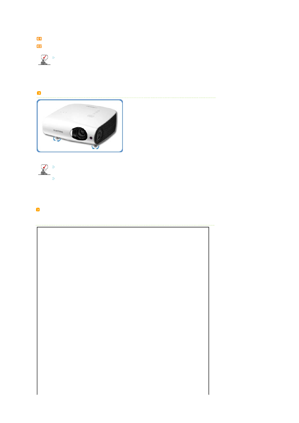 Samsung SP-L250 User Manual | Page 17 / 37