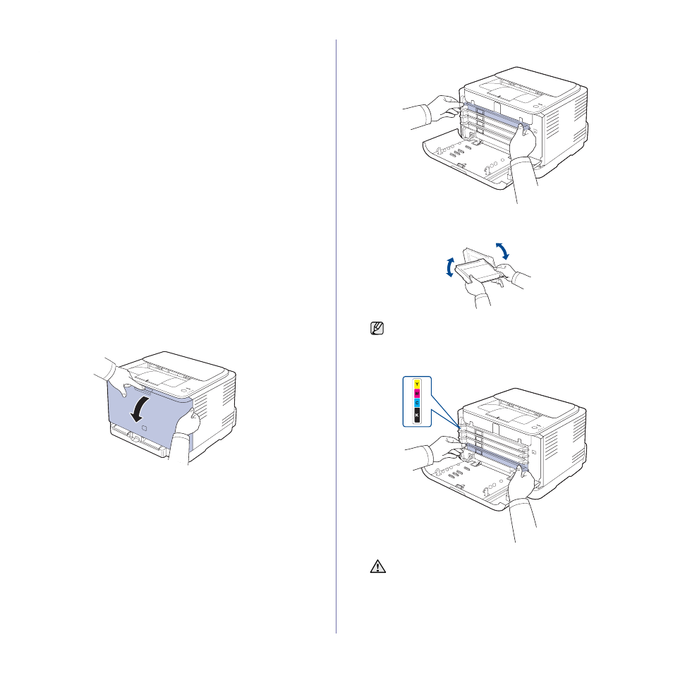 Maintaining the cartridge, Toner cartridge storage, Expected cartridge life | Redistributing toner | Samsung CLP-310N User Manual | Page 34 / 99