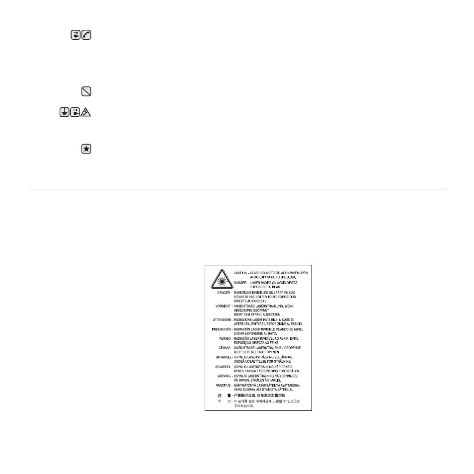 Laser safety statement | Samsung CLP-310N User Manual | Page 6 / 99