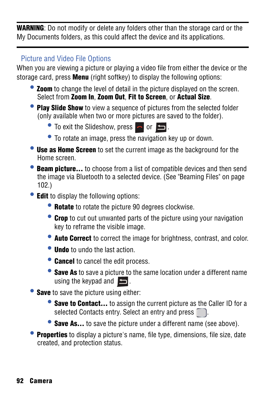 Samsung SPH-I325 User Manual | Page 100 / 164