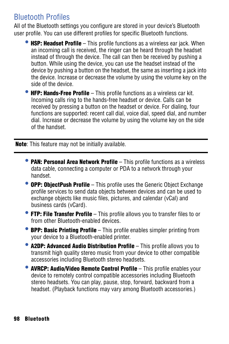 Samsung SPH-I325 User Manual | Page 106 / 164