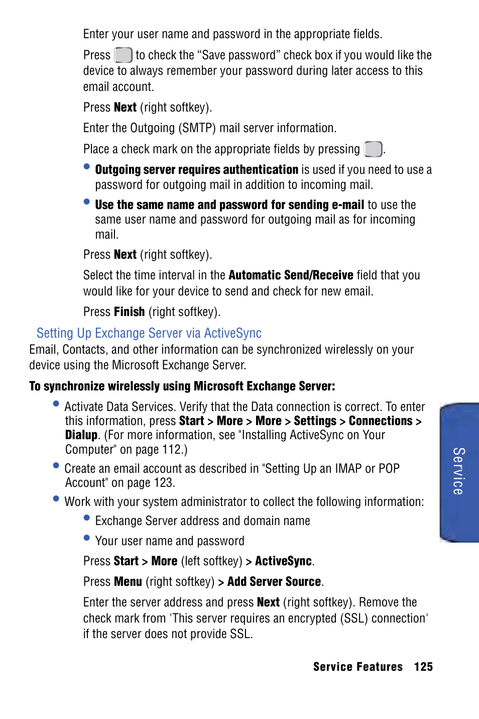 Samsung SPH-I325 User Manual | Page 133 / 164