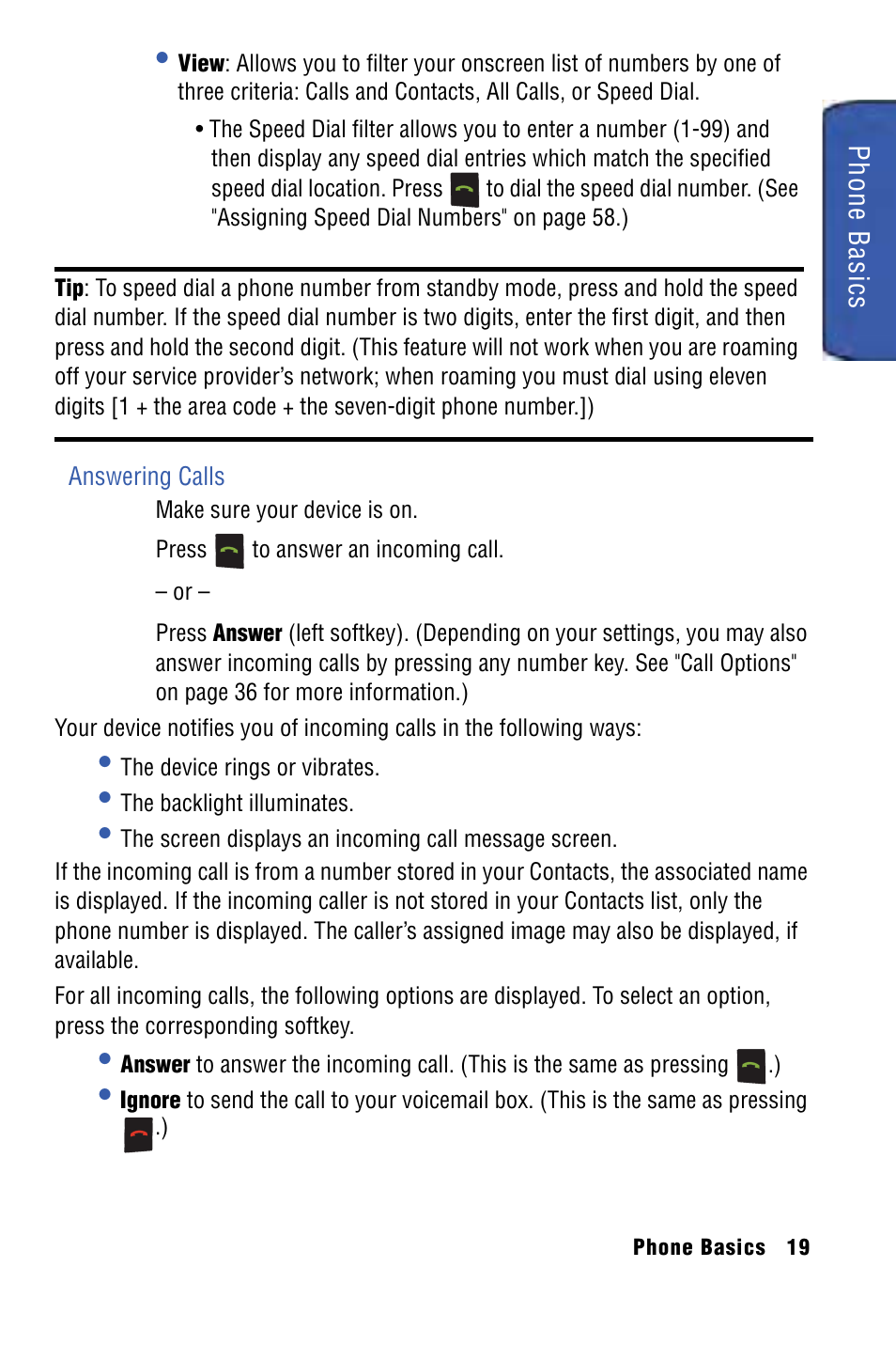 Samsung SPH-I325 User Manual | Page 27 / 164