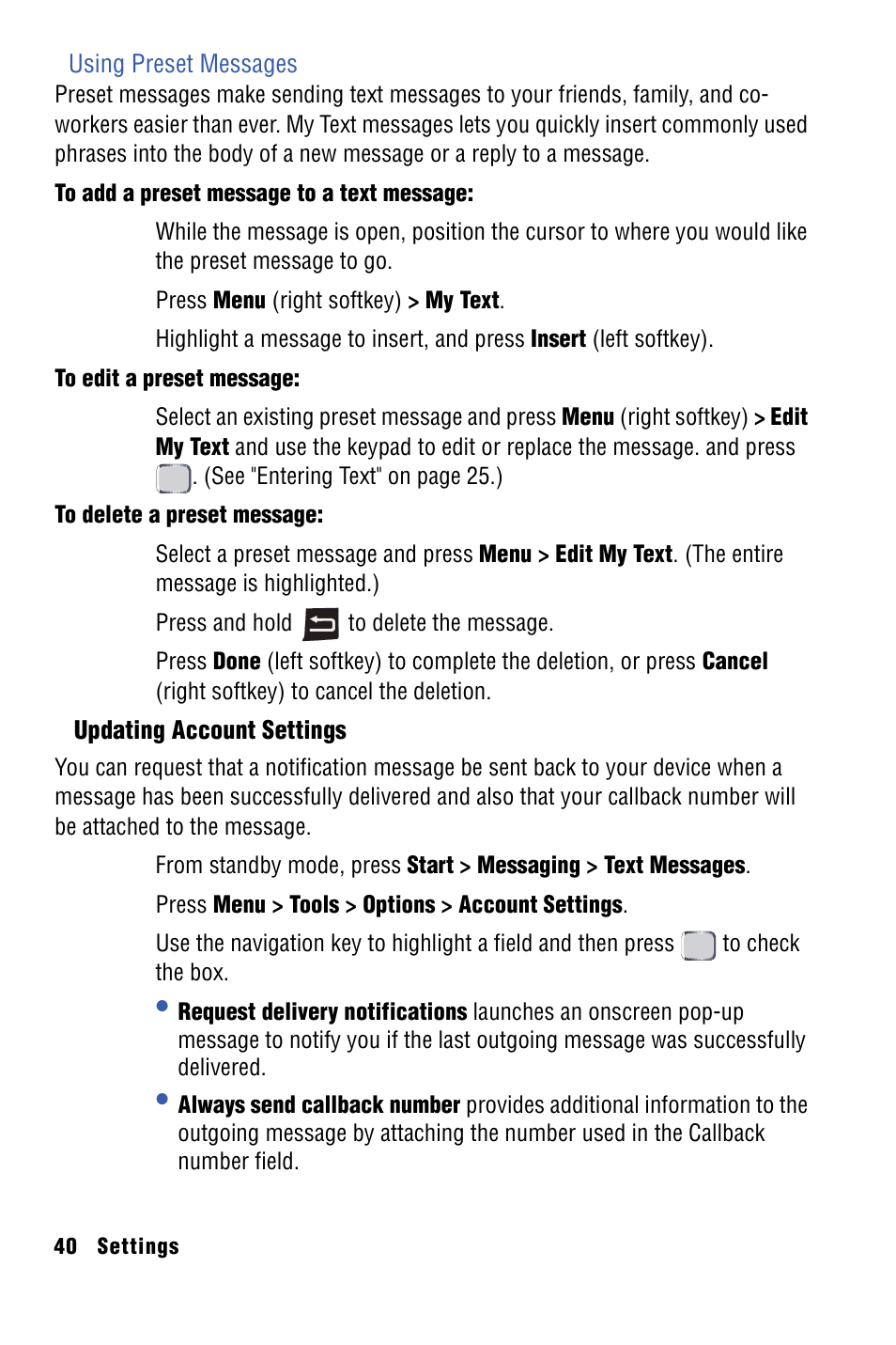 Samsung SPH-I325 User Manual | Page 48 / 164