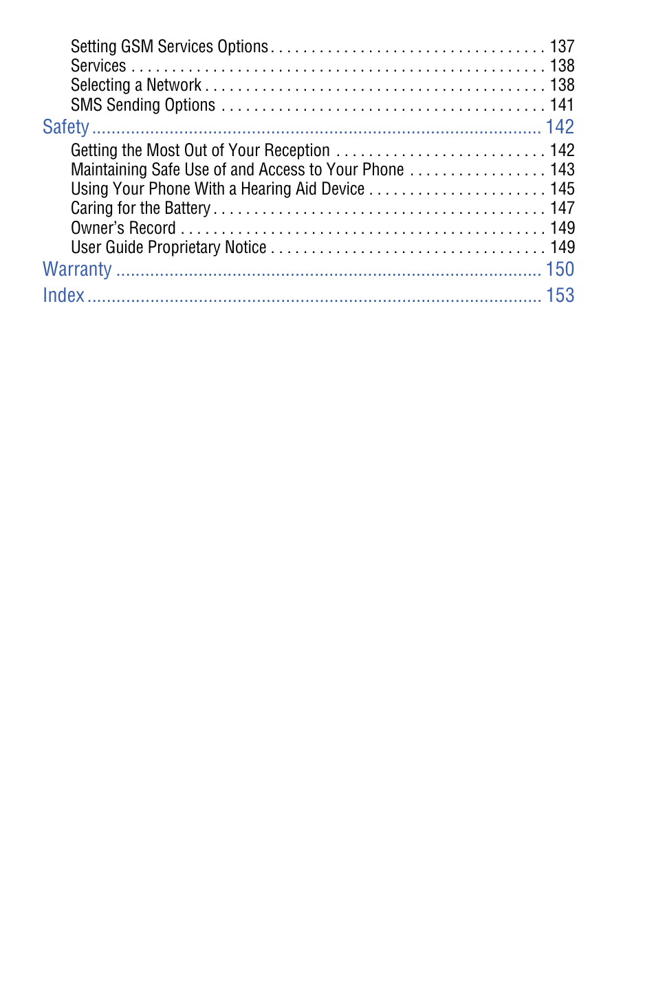 Samsung SPH-I325 User Manual | Page 7 / 164
