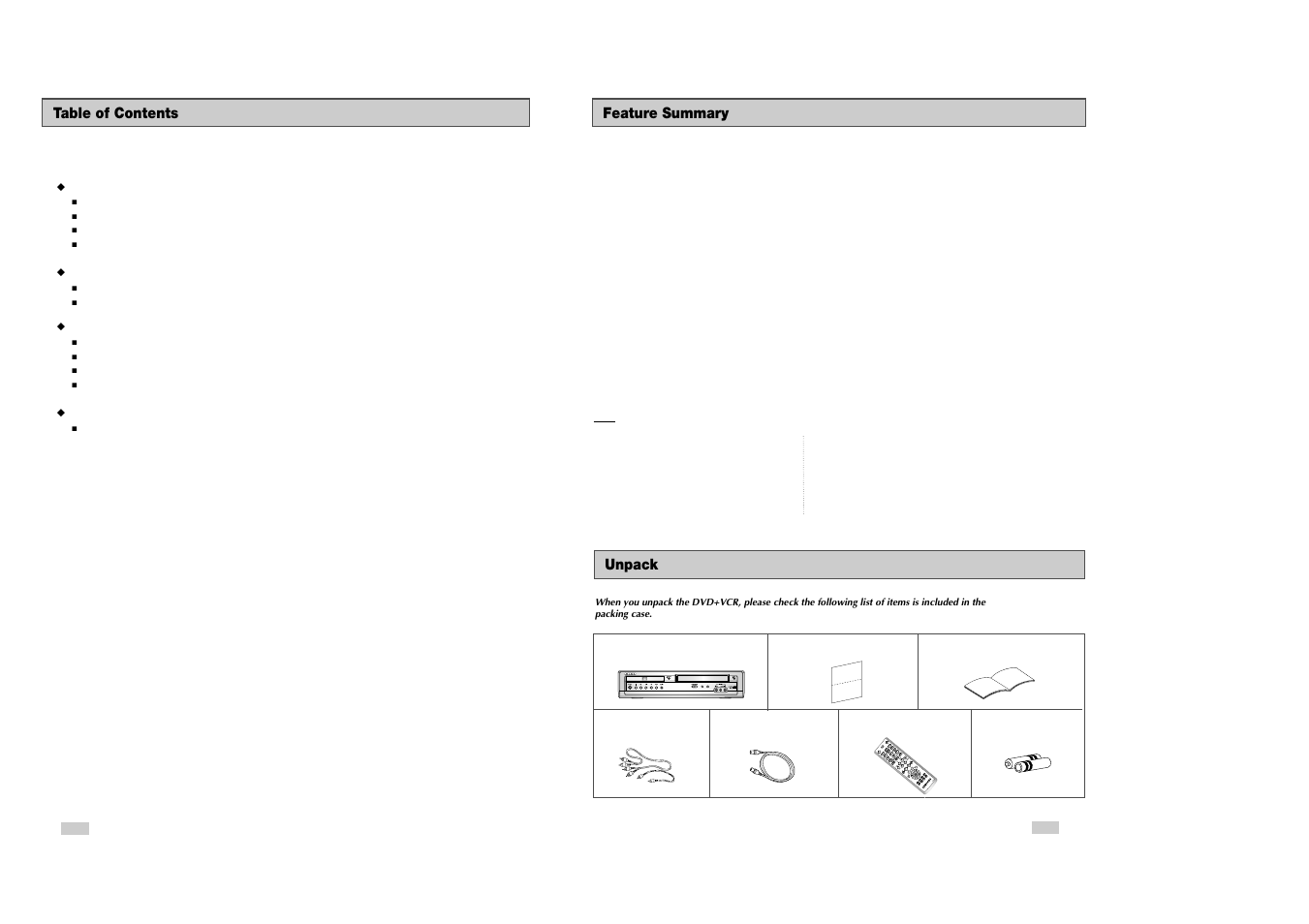 Samsung DVD-V3500 User Manual | Page 4 / 35