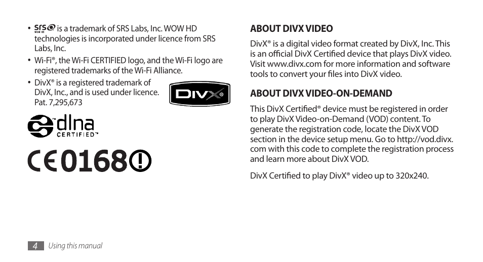 Samsung Galaxy 3 User Manual | Page 4 / 128