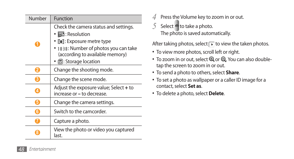 Samsung Galaxy 3 User Manual | Page 48 / 128