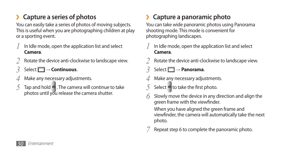 Samsung Galaxy 3 User Manual | Page 50 / 128