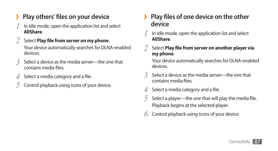 Samsung Galaxy 3 User Manual | Page 87 / 128