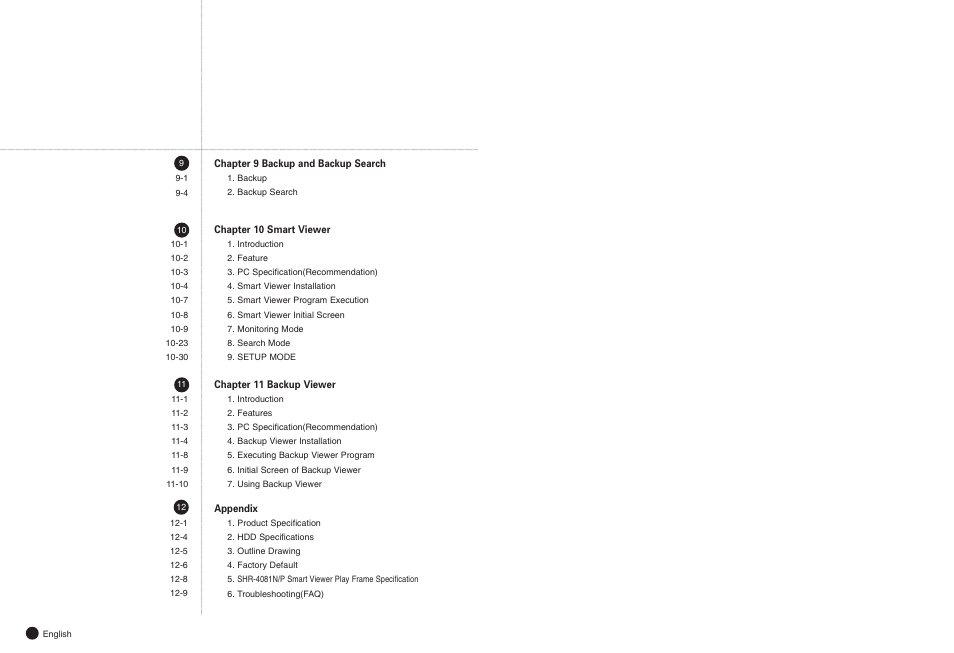 Samsung SHR-4081N/P User Manual | Page 4 / 105