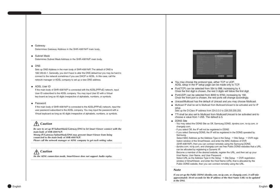 Samsung SHR-4081N/P User Manual | Page 40 / 105