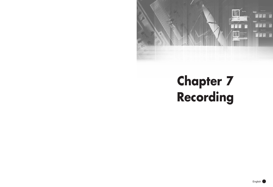 Chapter 7 recording | Samsung SHR-4081N/P User Manual | Page 47 / 105