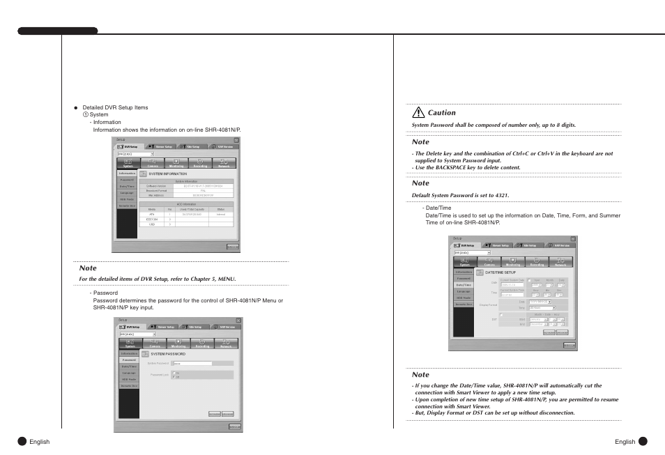 Samsung SHR-4081N/P User Manual | Page 76 / 105