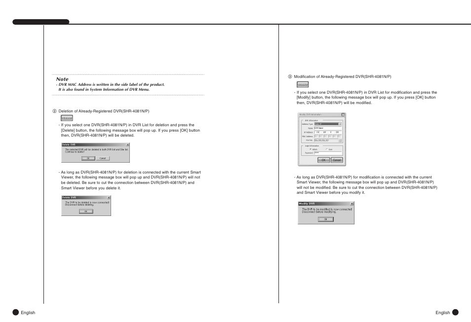 Samsung SHR-4081N/P User Manual | Page 85 / 105